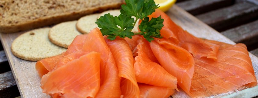 smoked salmon